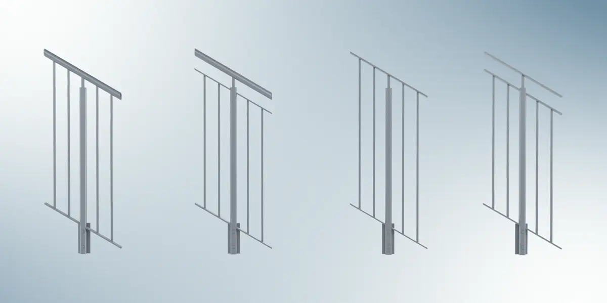 Treadform Balustrades with 4 Standard Designs and Bespoke Options Treadform Balustrades with 4 Standard Designs and Bespoke Options